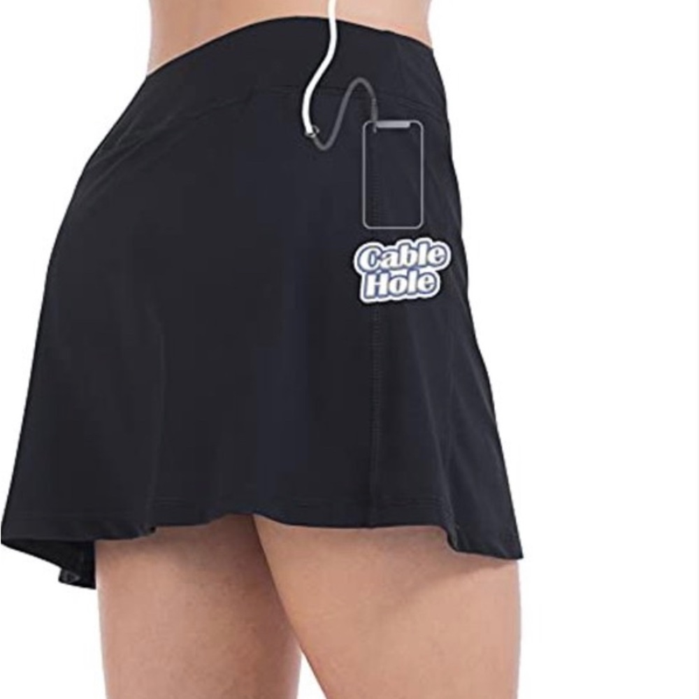 🆕Zealotpower Sport Skirt with Built in Shorts XL